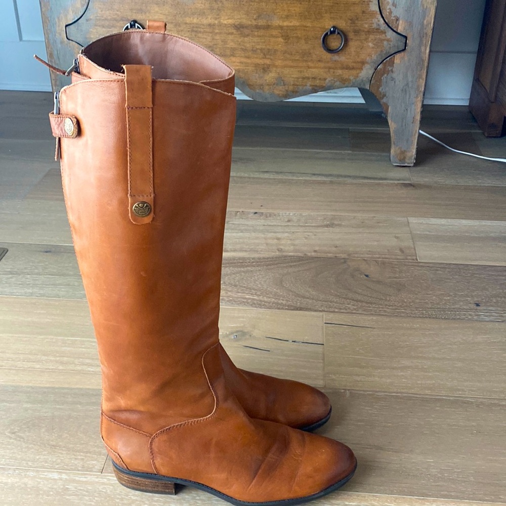 Sam Edelman penny whiskey riding boots